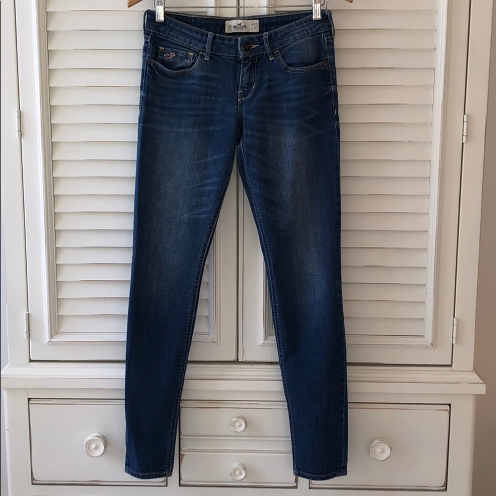 Hollister Straight Leg Medium Rinse Jeans